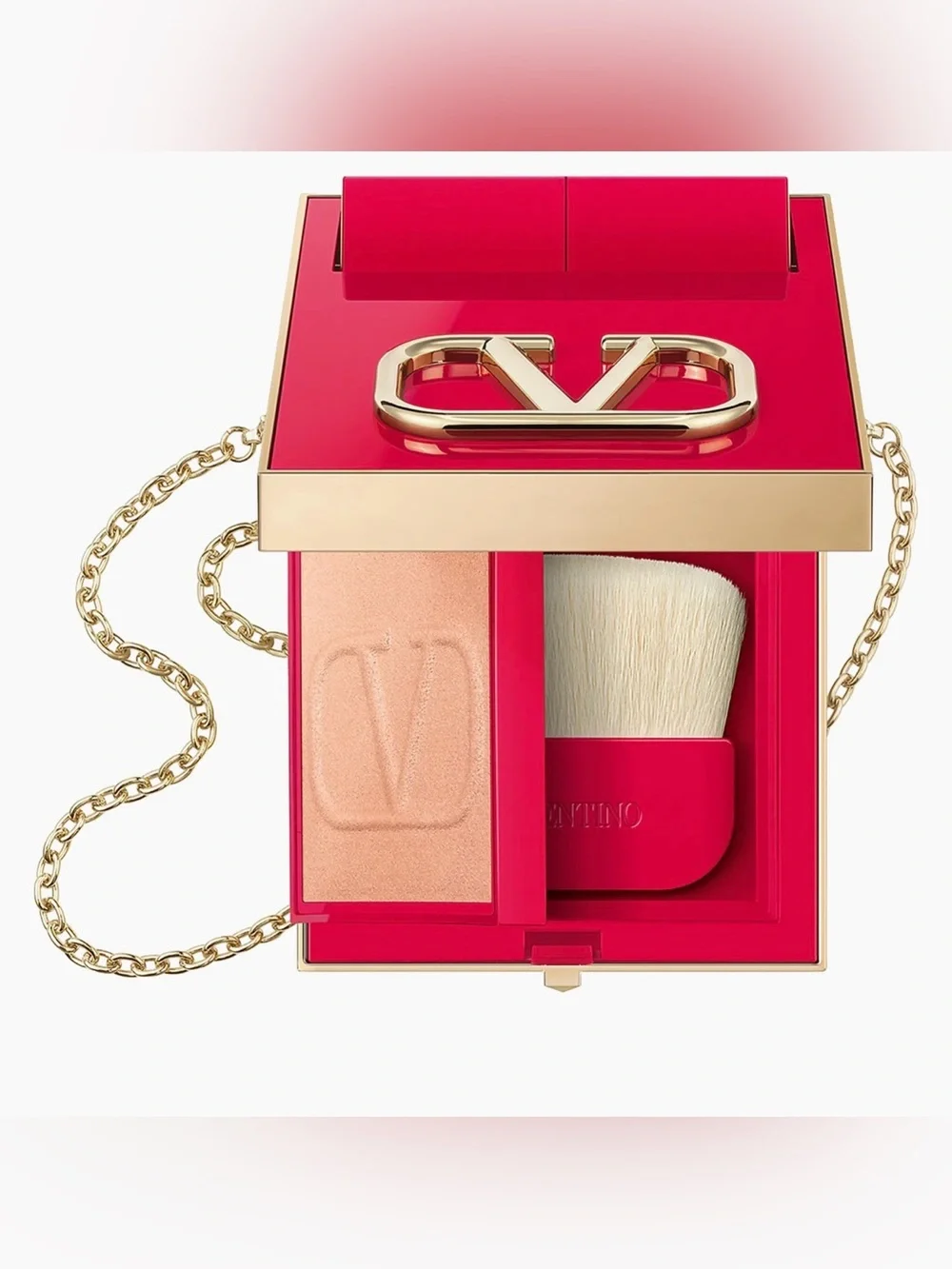 Valentino Go-Clutch On-The-Move Perfecting Powder in Red